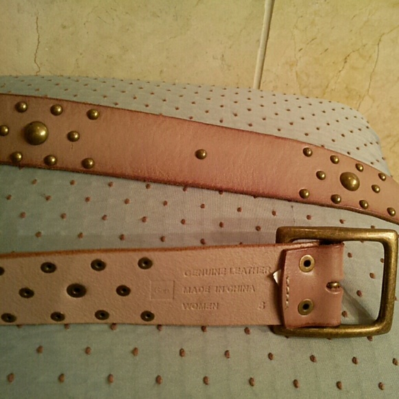 Gap dark tan leather belt - Picture 3 of 4